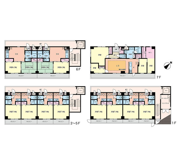 一棟マンション 45,420万円 利回り 4.8%